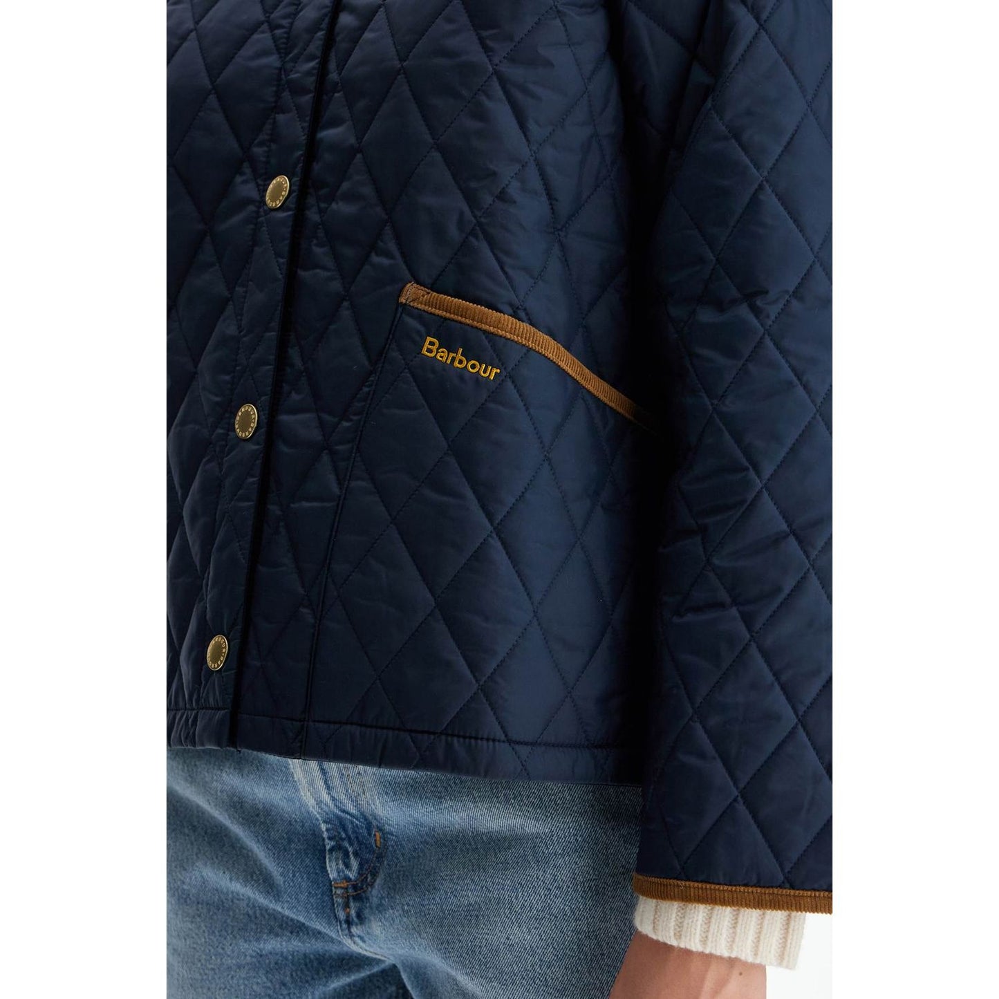 Barbour liddesdale cropped quilted women Jacket