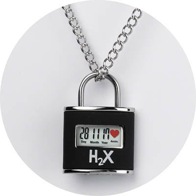 H2X Mod. IN LOVE - Anniversary Data Alarm WATCHES H2X