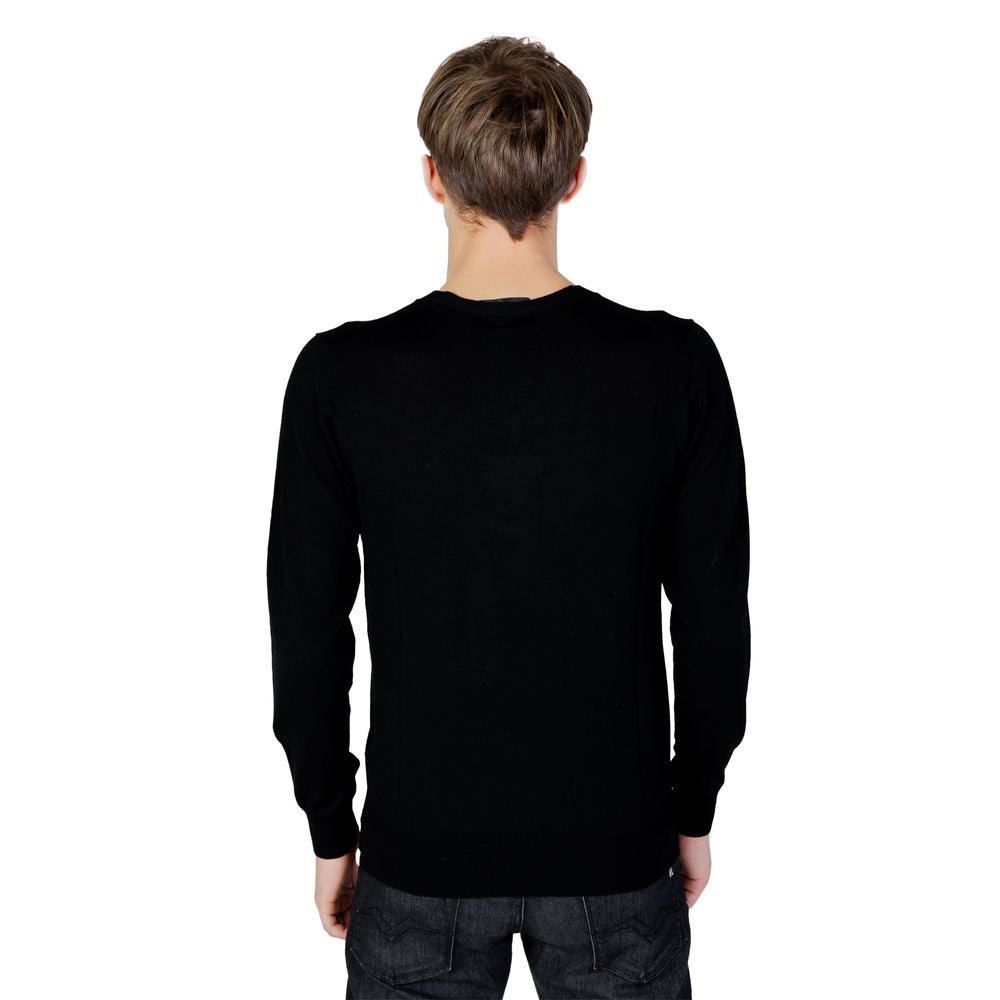 Liu Jo Black Wool Sweatshirt