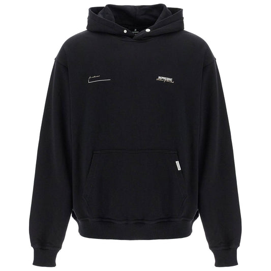 REPRESENT hooded oversized sweatshirt in brushed cotton jersey Topwear REPRESENT