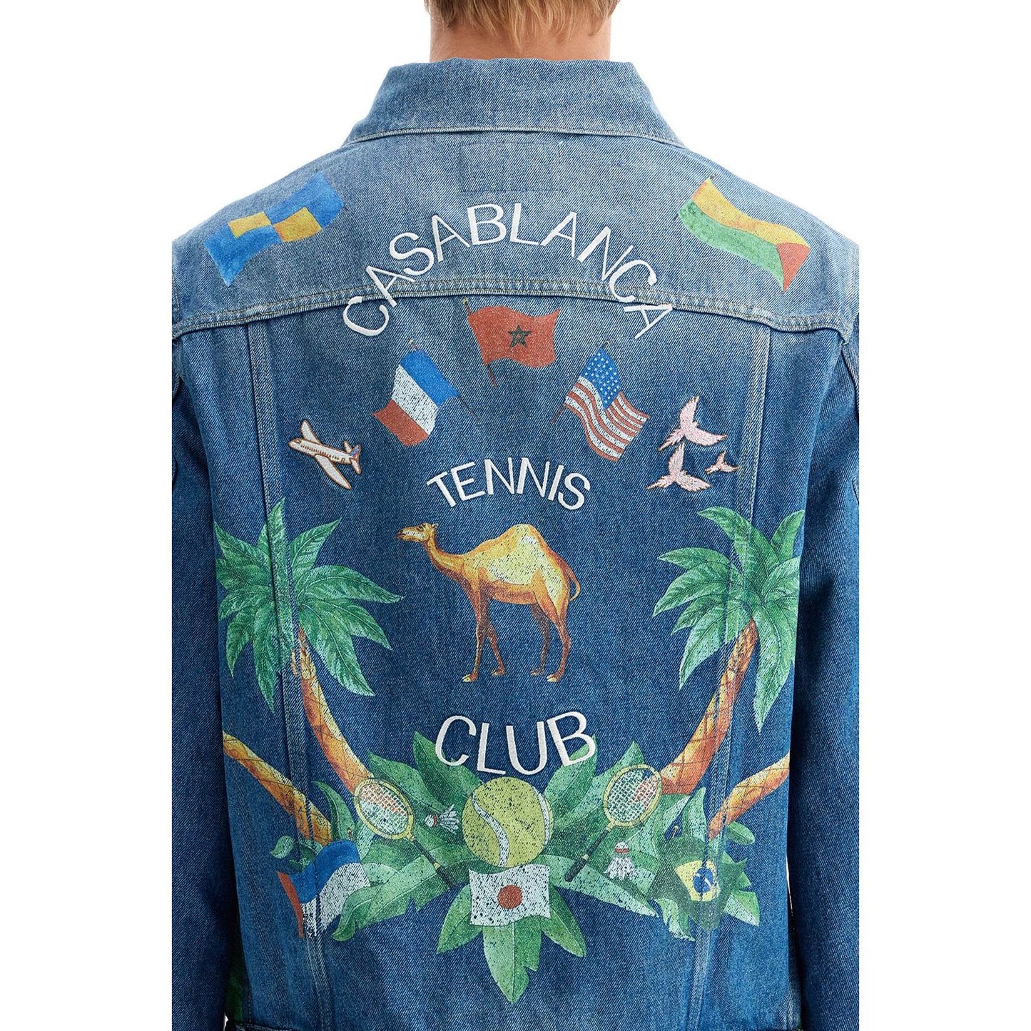 Casablanca denim tennis club jacket Jackets Casablanca