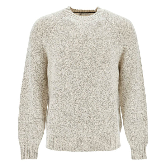 Brunello Cucinelli cashmere mouliné pullover Knitwear Brunello Cucinelli