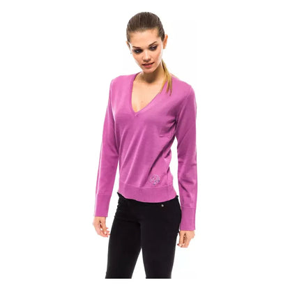 Montana Blu Multicolor Wool Women Sweater
