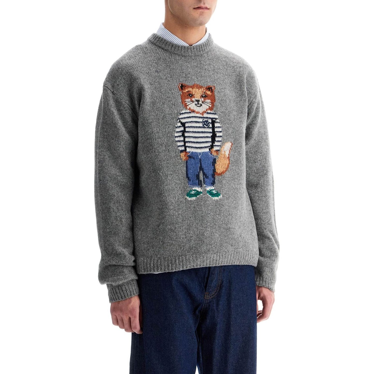 Maison Kitsune sweater in wool Knitwear Maison Kitsune