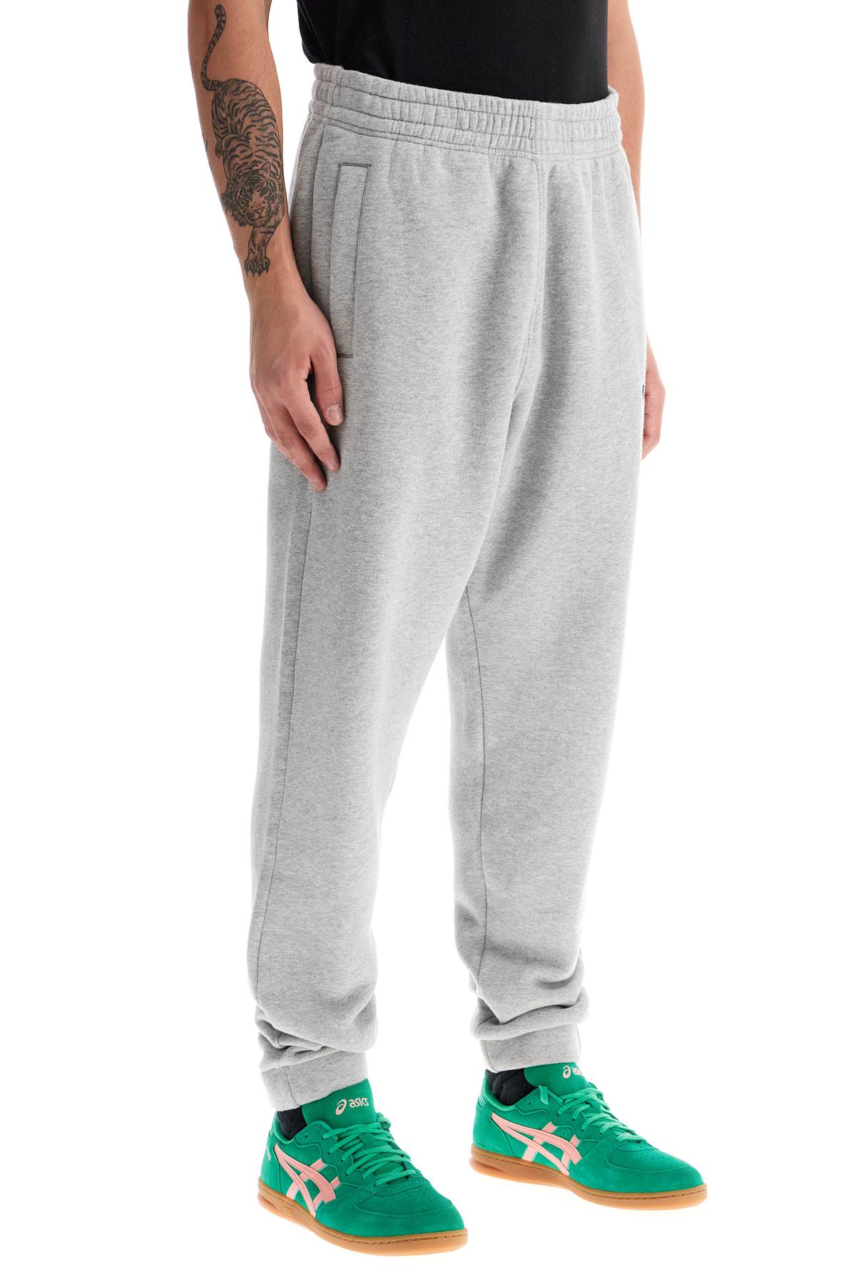 Maison Kitsune comfort joggers with embroidery Trousers Maison Kitsune