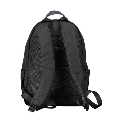 North Sails Black Polyester Men Backpack 1728,67403481248,Backpacks - Bags,Bags,Black,Men,New with tags,North Sails