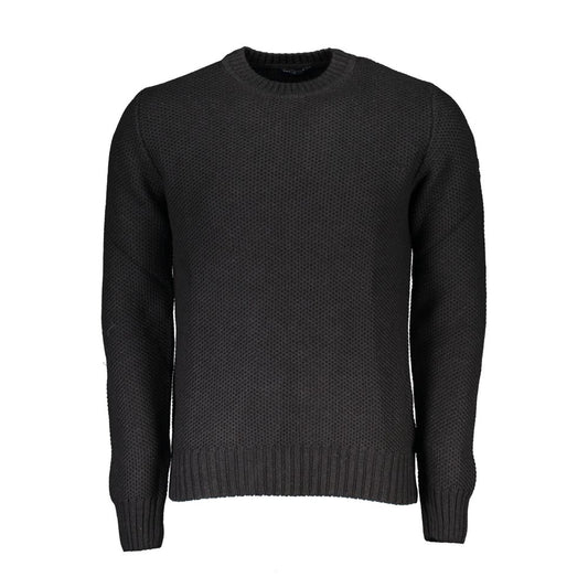 North Sails Grigio Cotton Men Sweater North Sails