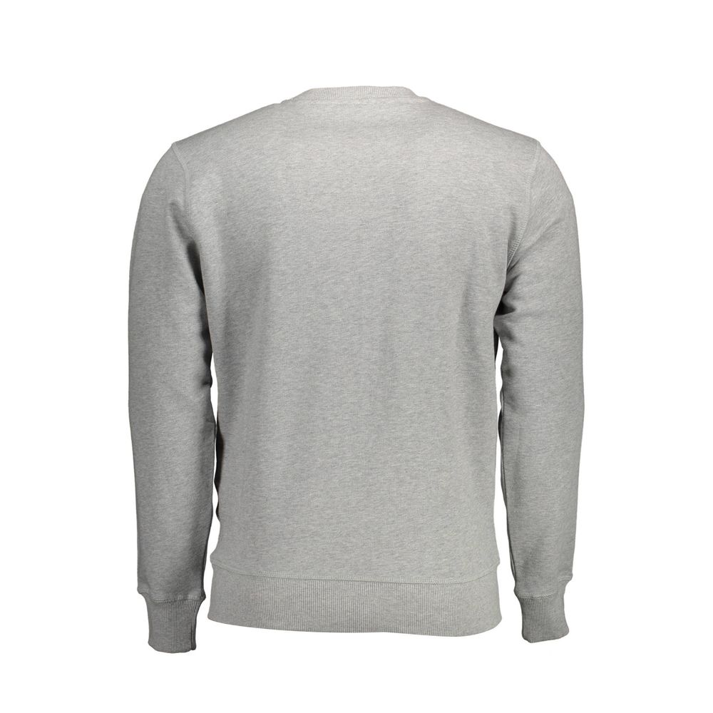 North Sails Grigio Cotton Men Sweatshirt North Sails