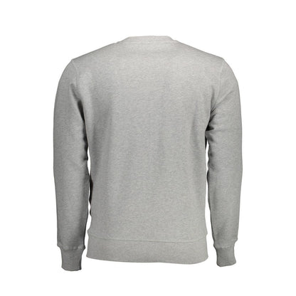 North Sails Grigio Cotton Men Sweatshirt North Sails