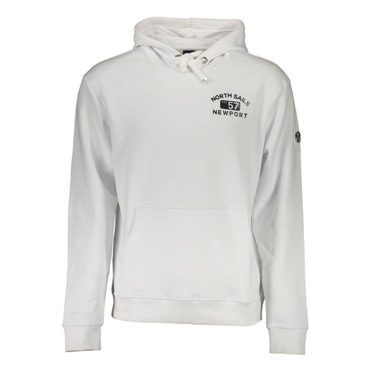 North Sails White Cotton Men's Sweatshirt North Sails