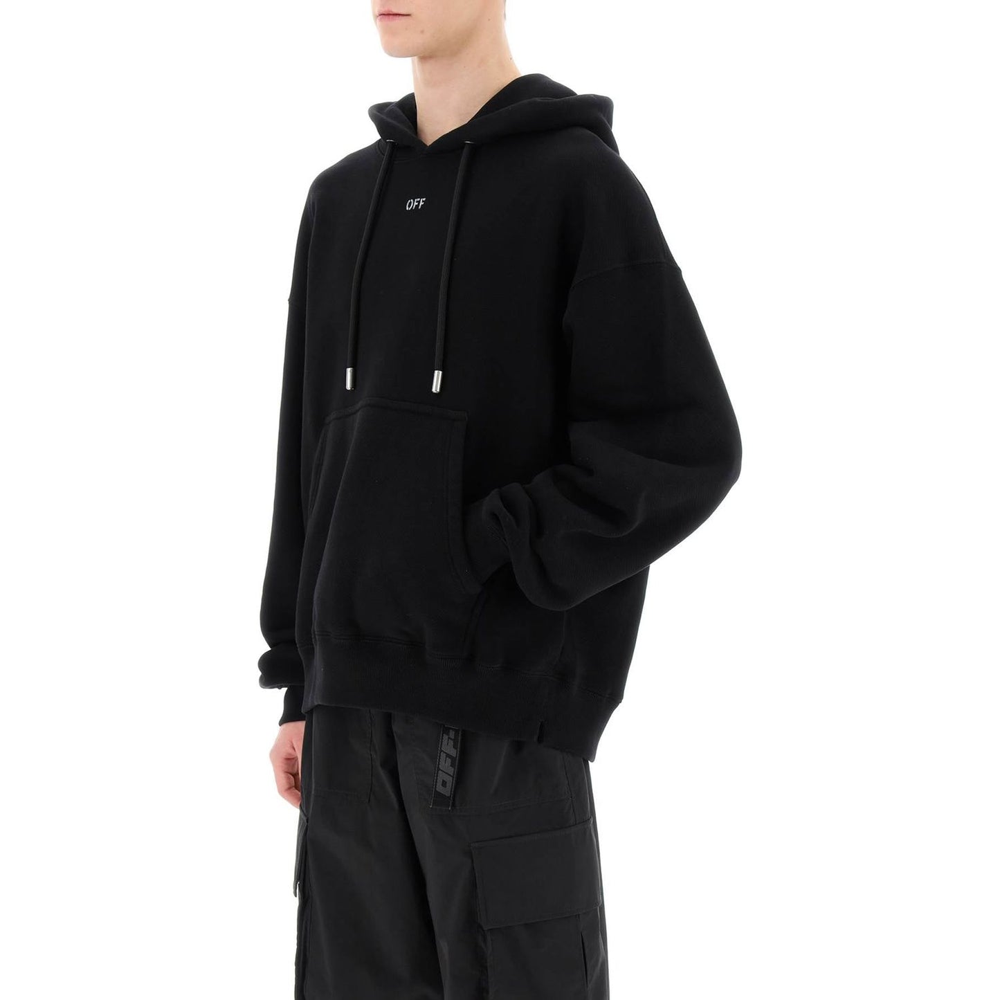 Off-White skate hoodie with off logo Topwear Off-White