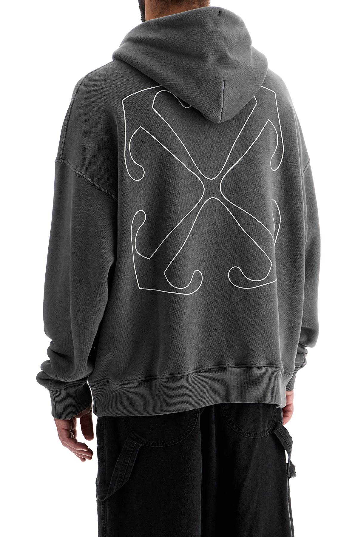 Off-White outline arrow hoodie Topwear Off-White