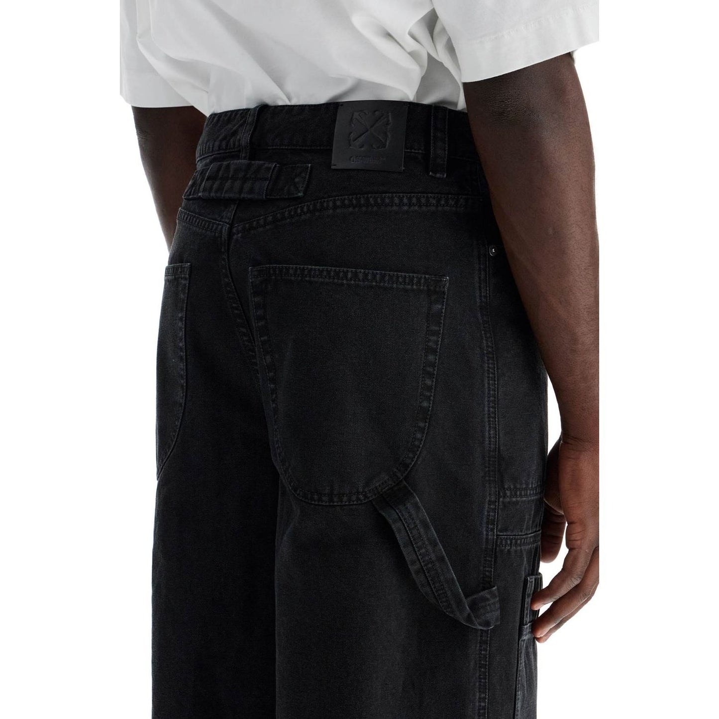 Off-White carpenter canvas pants in  cotton Trousers Off-White