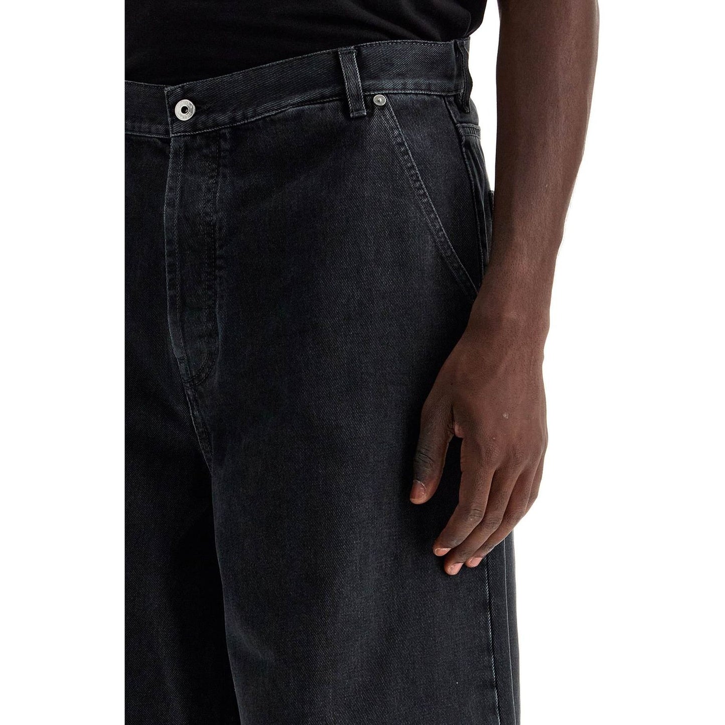 Off-White wide five-pocket jeans with spacious Jeans Off-White