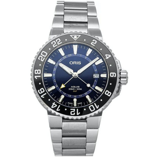 ORIS MOD. AQUIS GMT DATE Category - Watches,LUXURY WATCHES,Men,Wristwatch