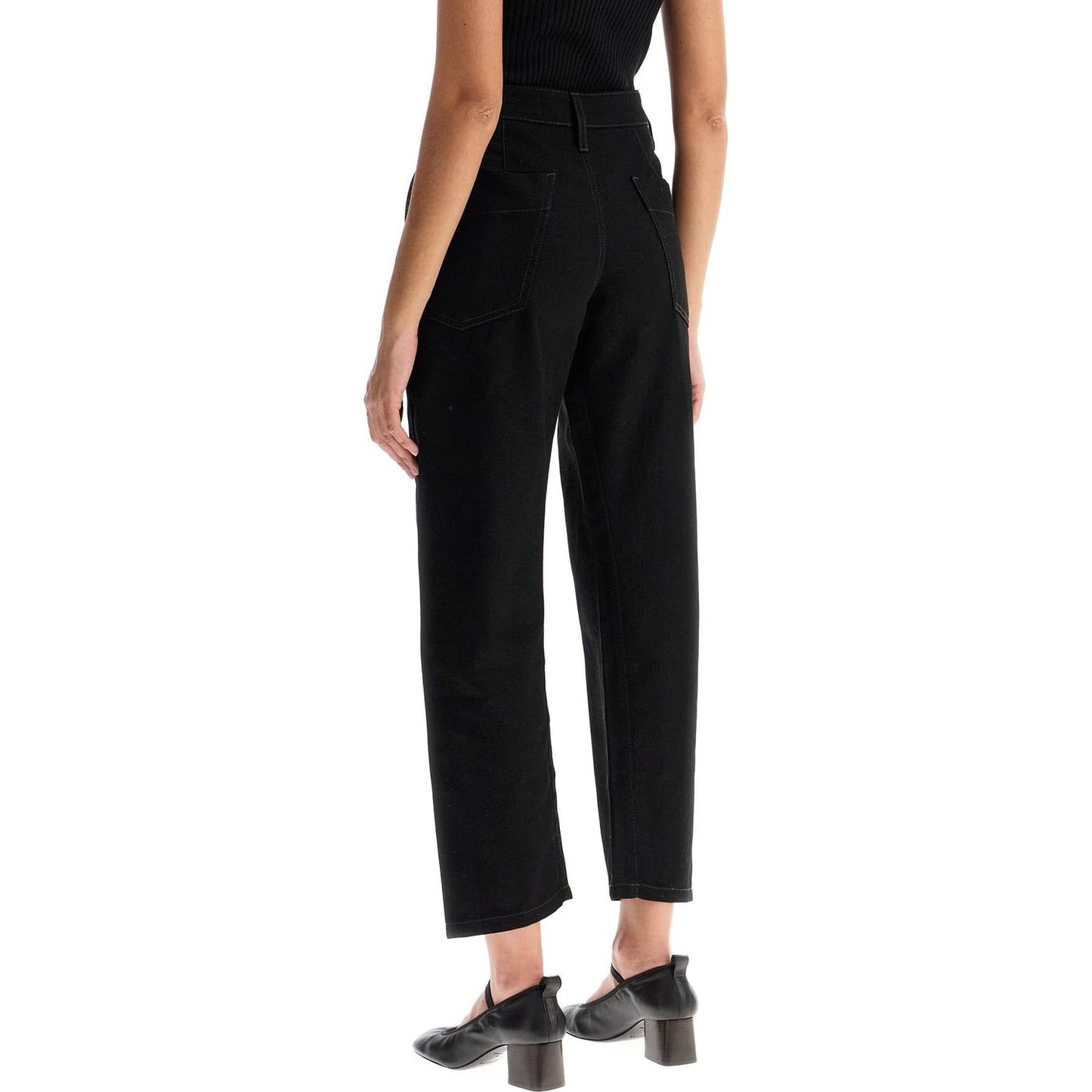 Lemaire cropped pants with twisted seams Trousers Lemaire