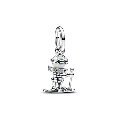 PANDORA CHARMS Mod. SKIER DANGLE