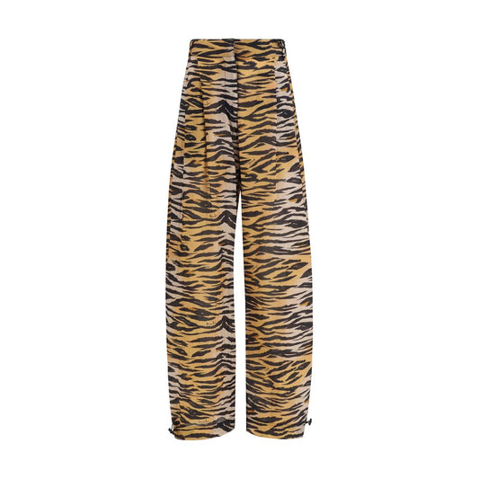 PINKO Multicolor Cotton Pants 1728,72470364320,Clothing,IT38 | S,IT40 | M,Multicolor,New with tags,Pants - Clothing,PINKO,Women