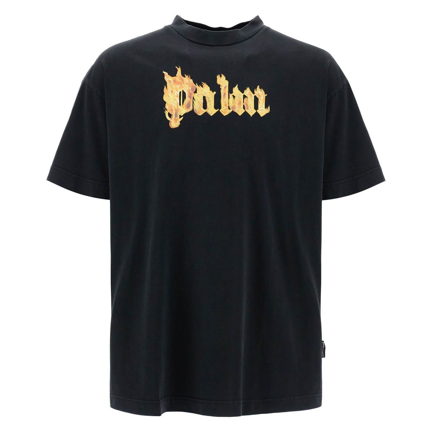 Palm Angels 'burning logo t-shirt Topwear Palm Angels