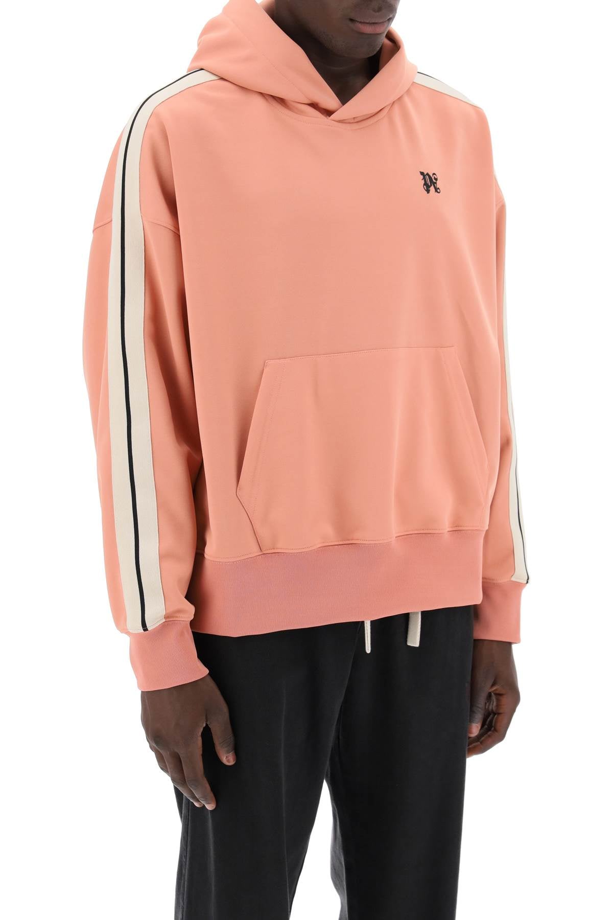 Palm Angels "track sweatshirt with contrasting bands Topwear Palm Angels