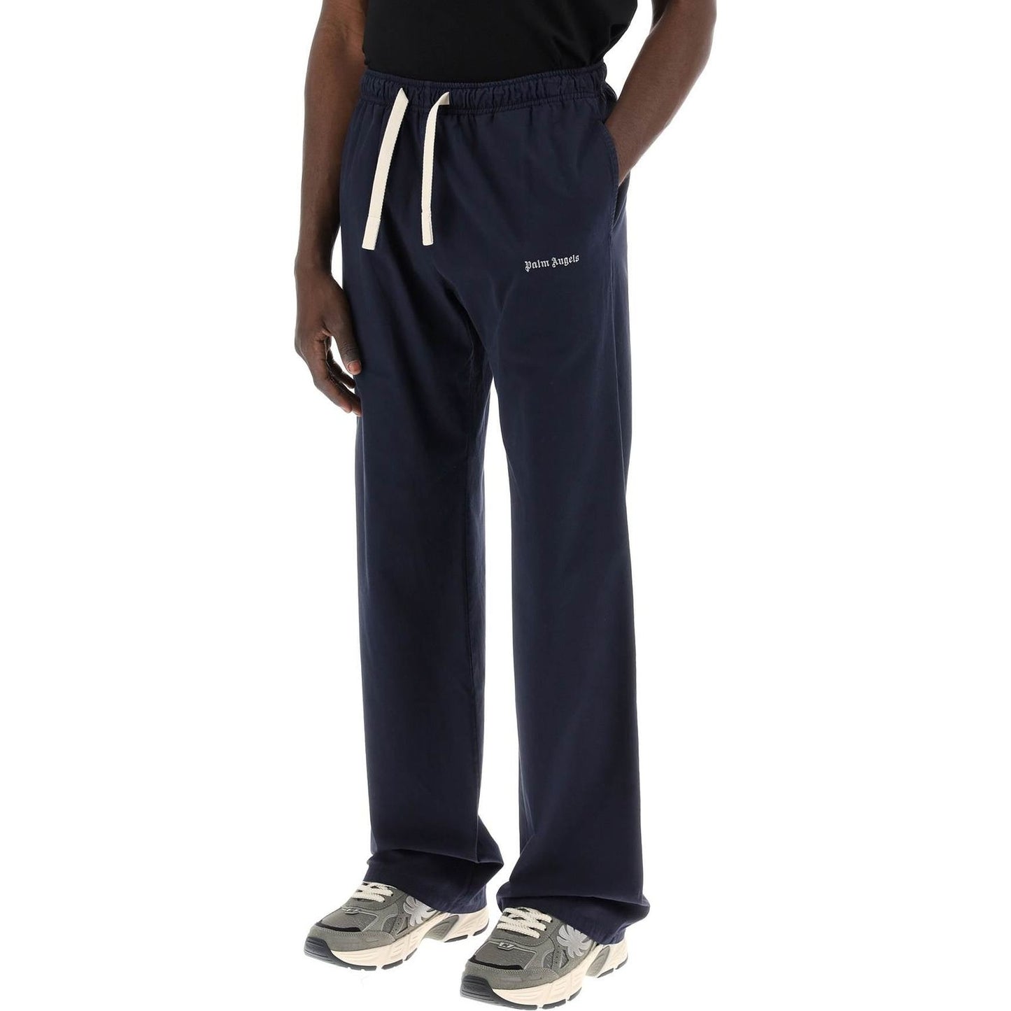 Palm Angels cotton gabardine travel joggers Trousers Palm Angels