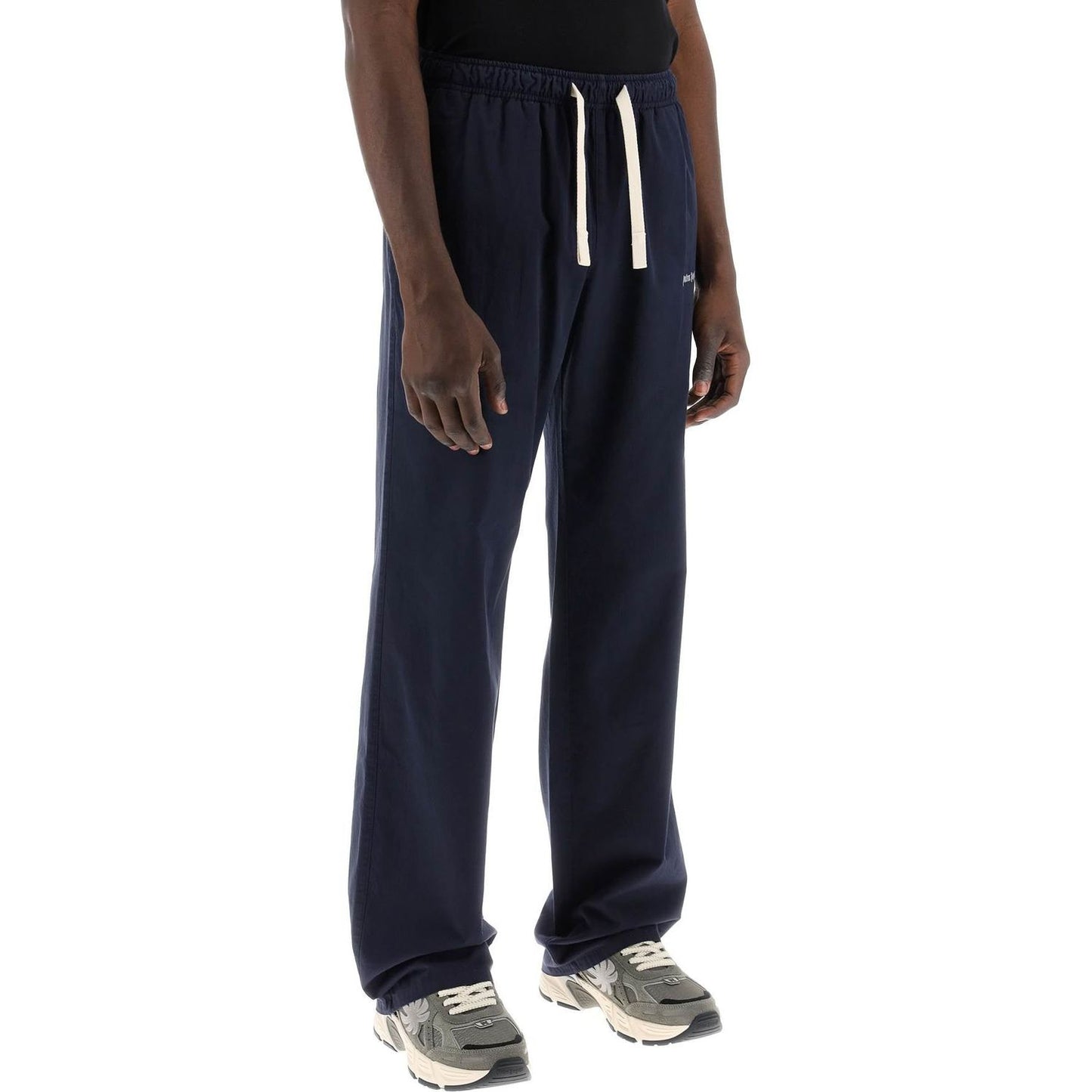 Palm Angels cotton gabardine travel joggers Trousers Palm Angels