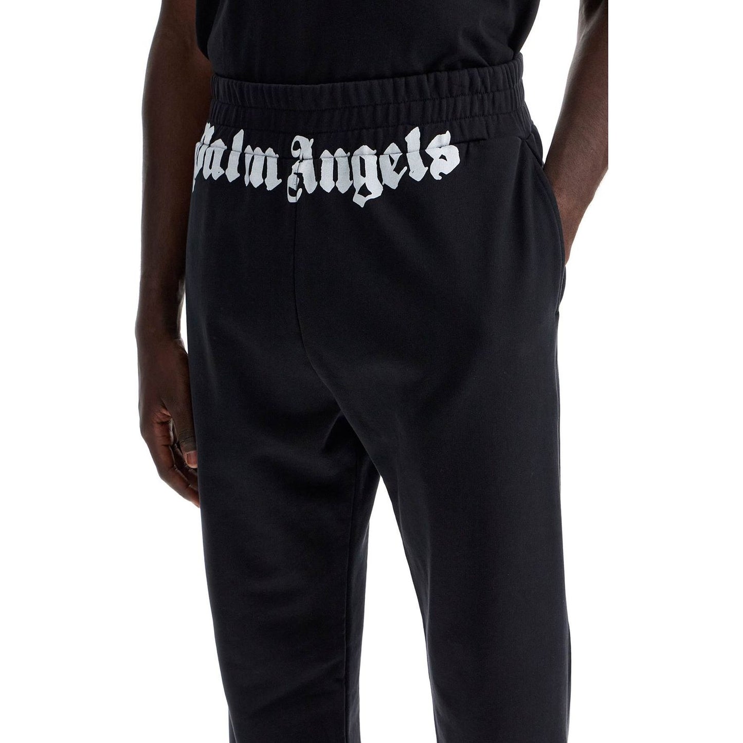 Palm Angels logo print joggers with seven Trousers Palm Angels