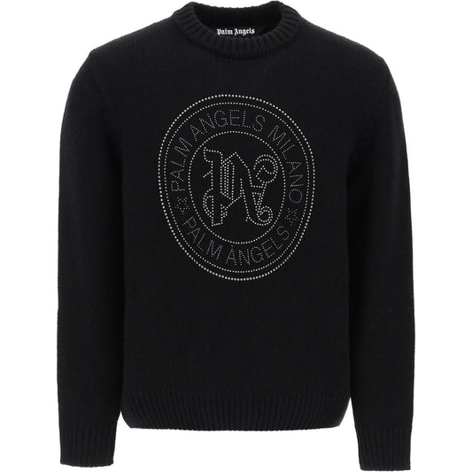 Palm Angels "milan pullover with mini Knitwear Palm Angels