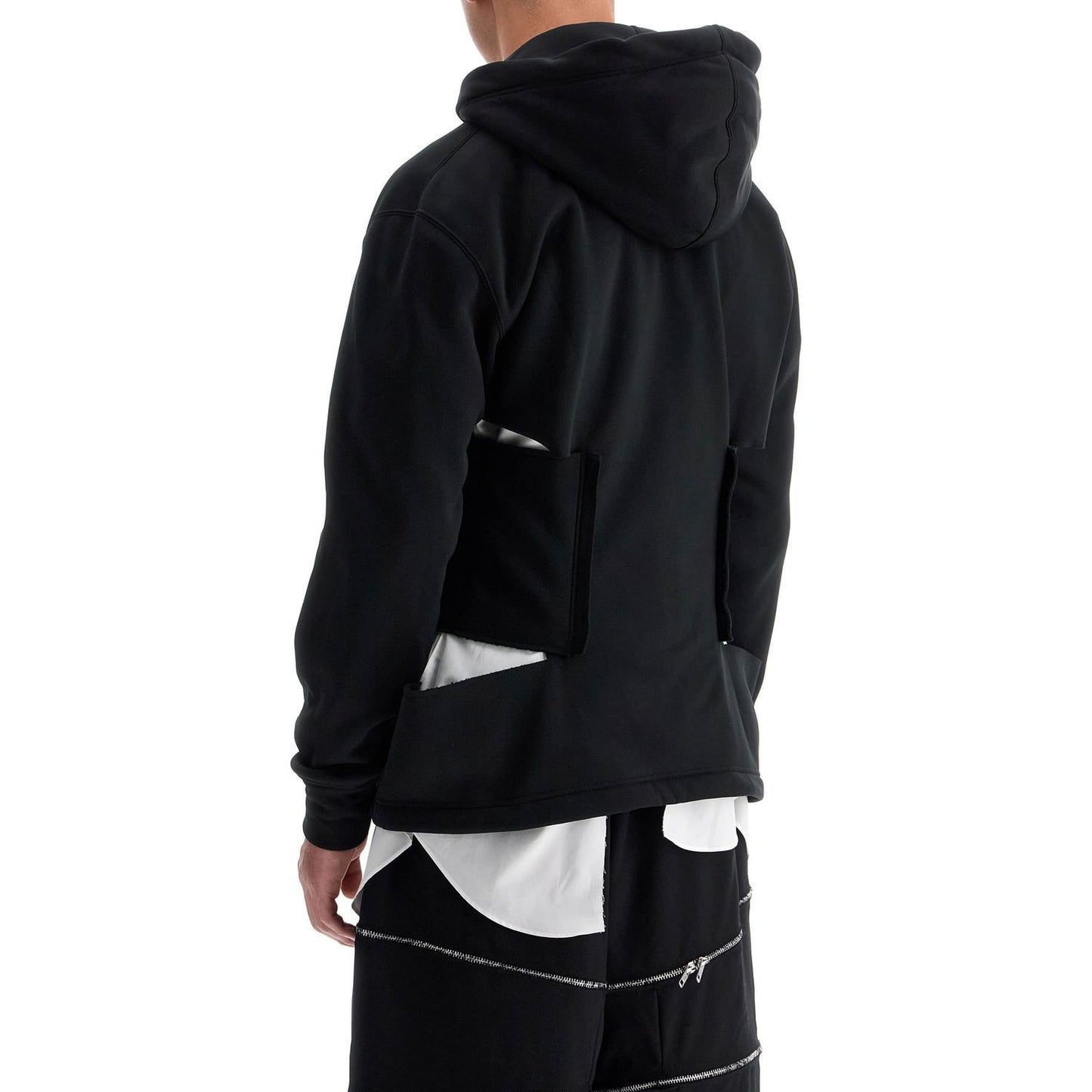 Comme Des Garcons Homme Plus sweatshirt with raw edge cut out Topwear Comme Des Garcons Homme Plus