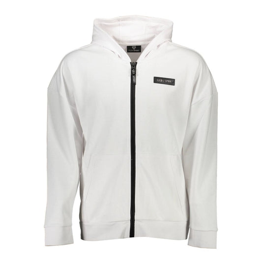Plein Sport White Cotton Men Sweatshirt Plein Sport
