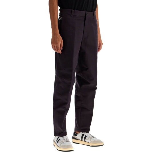 Lanvin biker gabardine trousers Trousers Lanvin