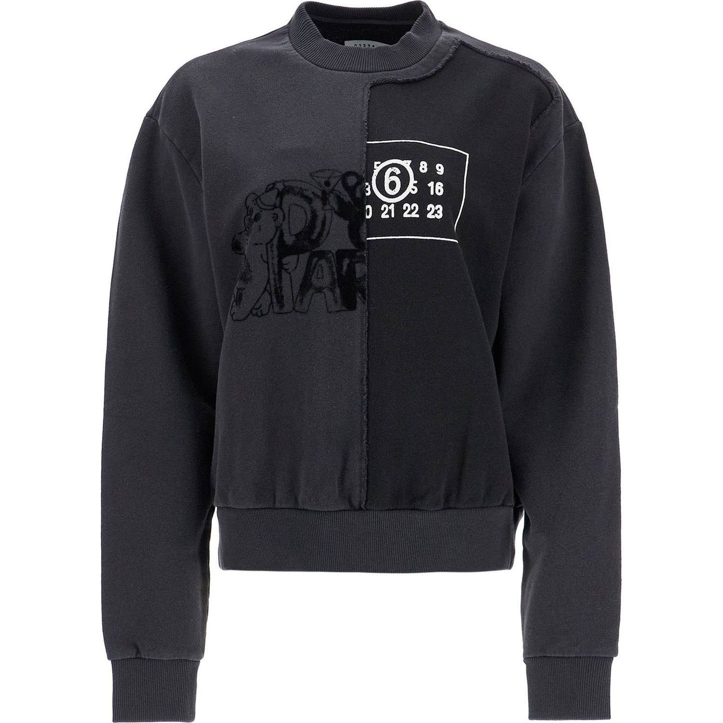 MM6 Maison Margiela 'party bear & numeric sweatshirt Topwear MM6 Maison Margiela