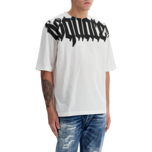 Dsquared2 loose logo print t-shirt with Topwear Dsquared2