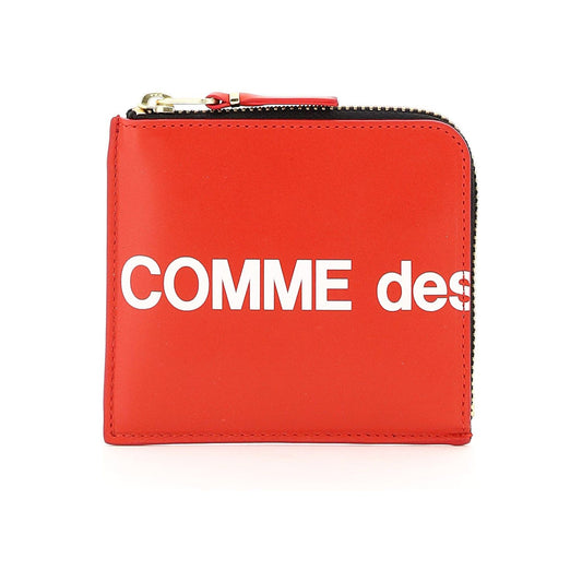 Comme Des Garcons Wallet huge logo wallet Small Leather Goods Comme Des Garcons Wallet