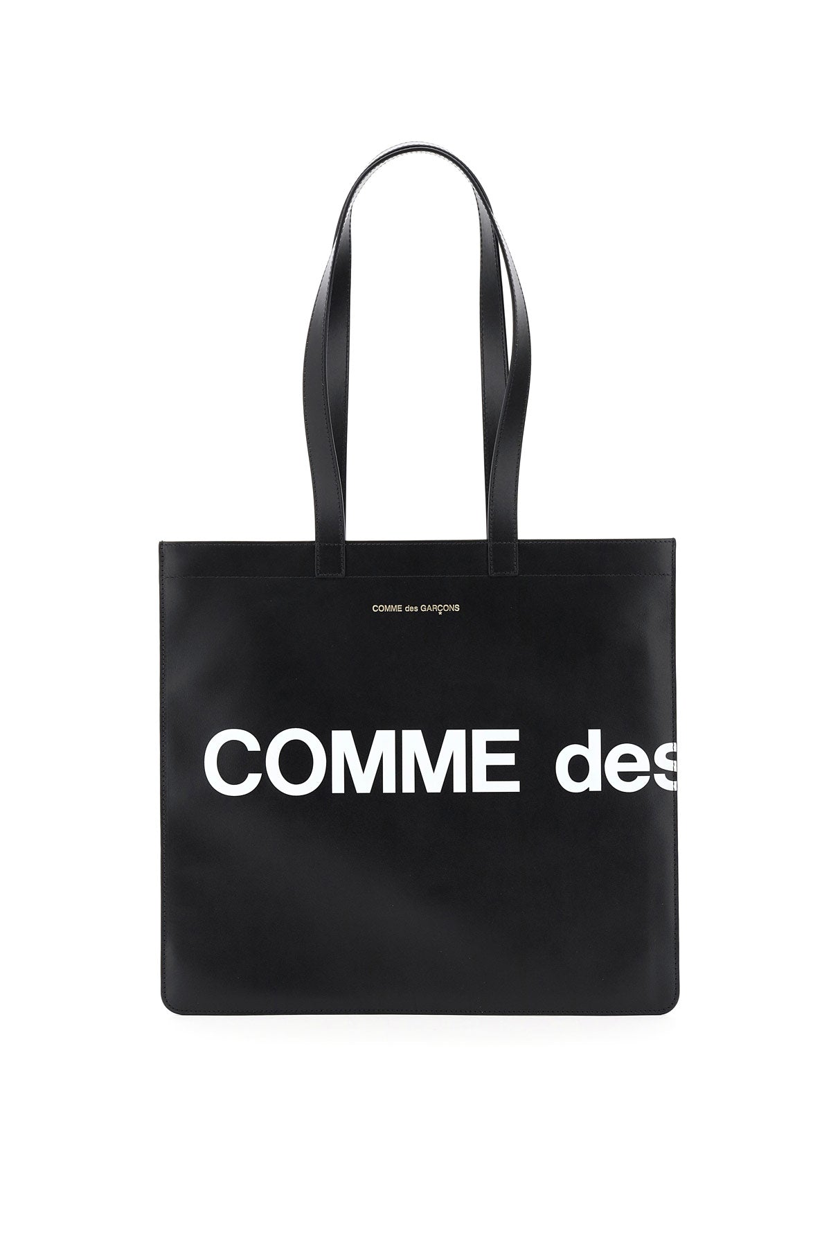 Comme Des Garcons Wallet Comme Des Garcons Wallet leather tote bag with logo