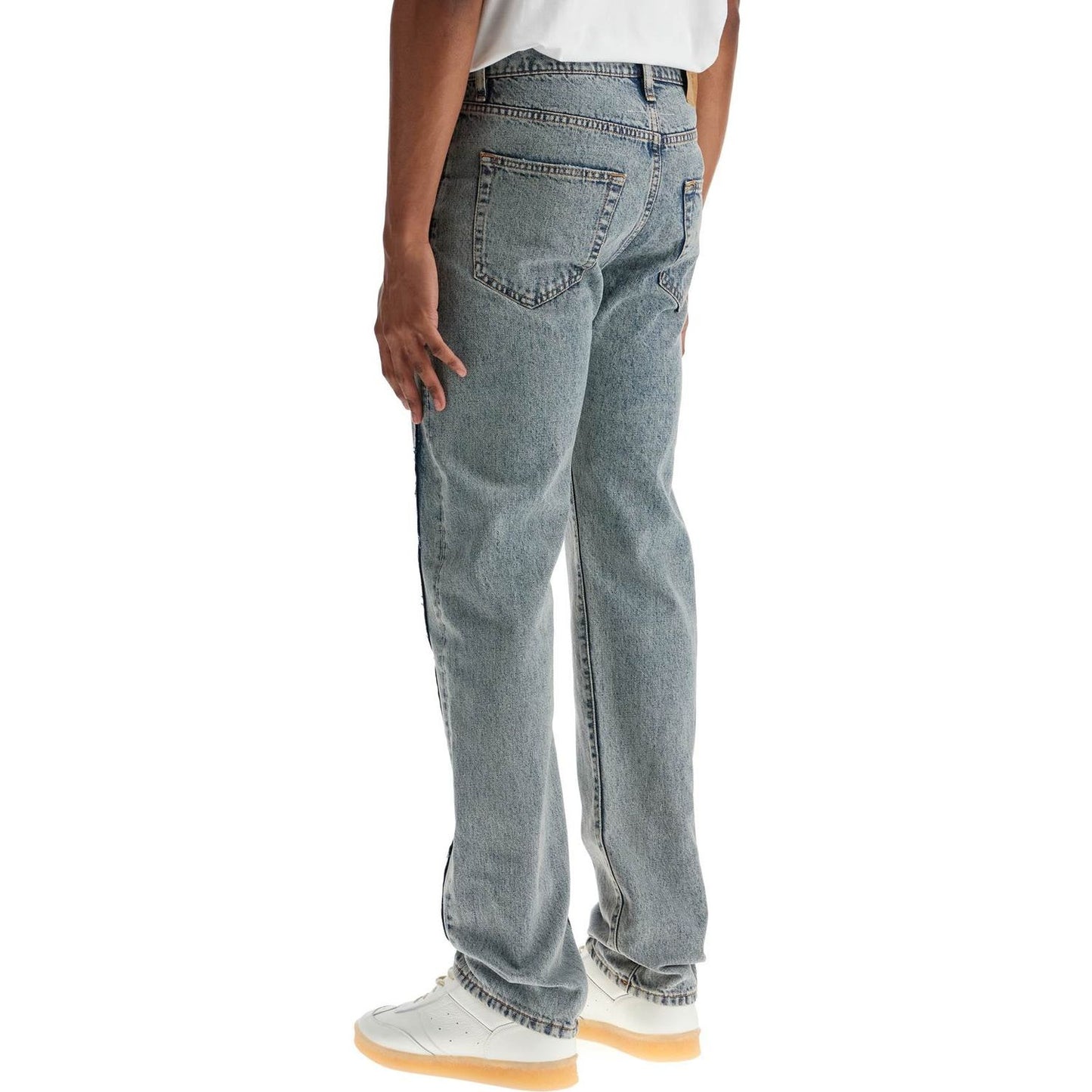 MM6 Maison Margiela jeans with contrasting panel design. Jeans MM6 Maison Margiela