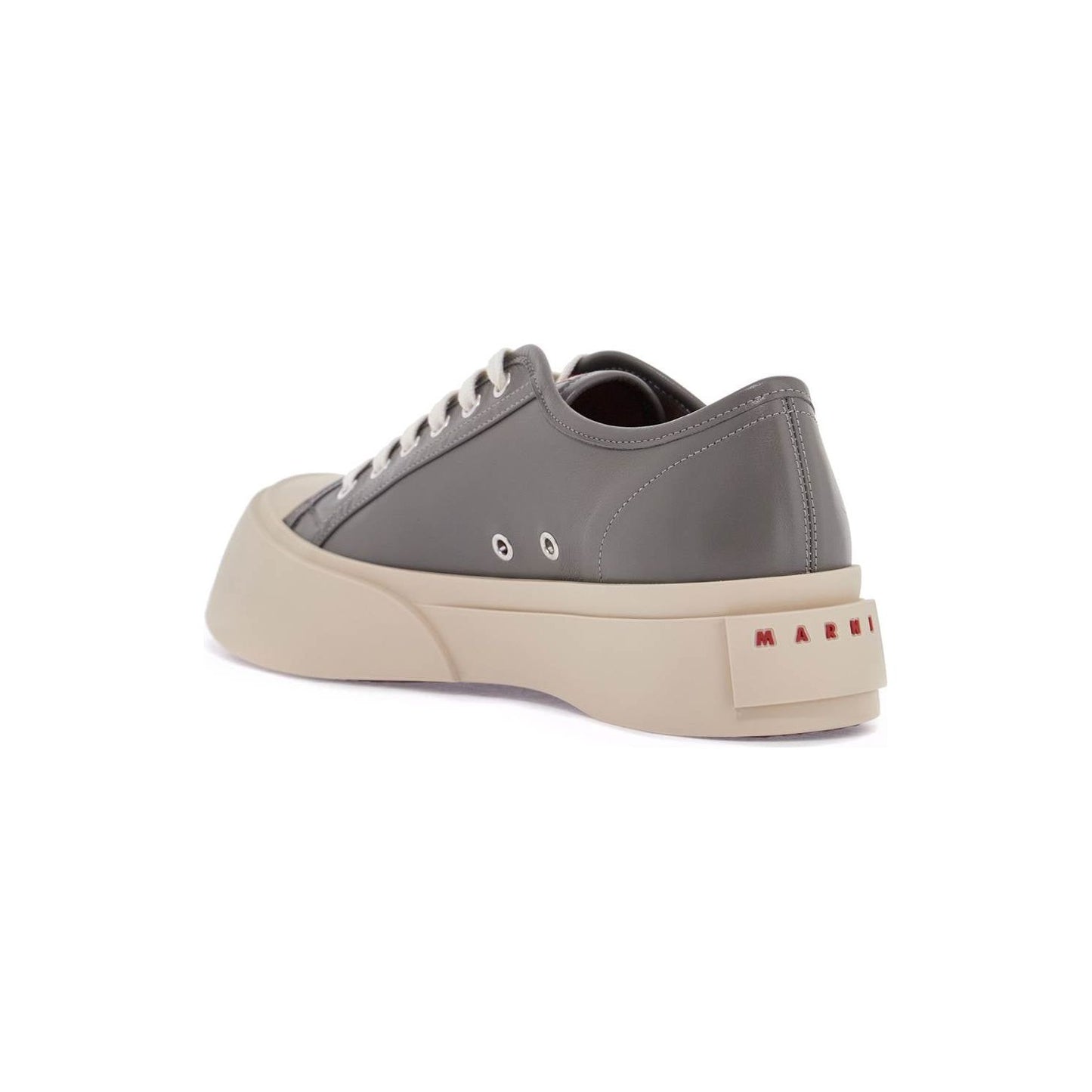 Marni elegant gray calfskin men's sneakers Sneakers Marni