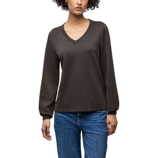 Street One Brown Modal Sweatshirt 1728,34 | XXS,71956299936,Brown,Clothing,IT36|XXS,IT38|XS,IT40|S,New with tags,Sportswear - Clothing,Street One,Sweatshirt - Sportswear - Clothing,Women