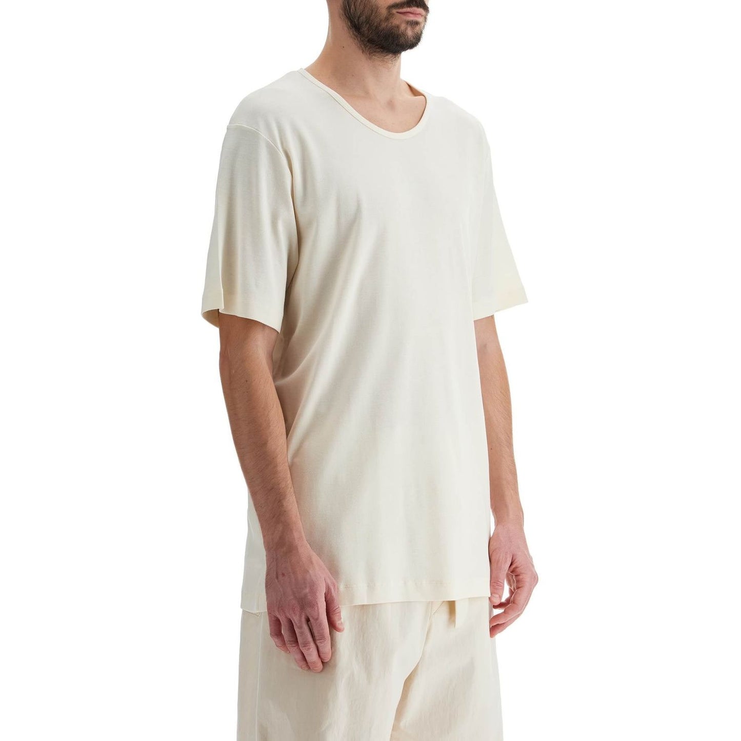 Lemaire t-shirt with wide round neck Topwear Lemaire