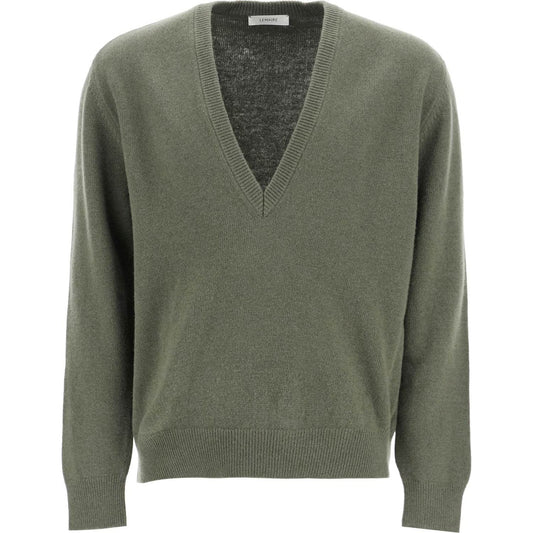 Lemaire deep v-neck pure wool pullover sweater Knitwear Lemaire