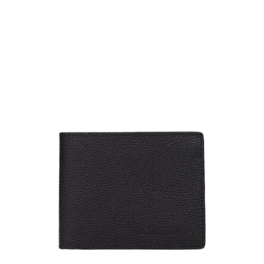 Testoni Black Leather Wallet 1728,75667636384,Accessories,Black,Men,New with tags,Testoni,Wallets - Accessories,Wallets - Wallets - Accessories