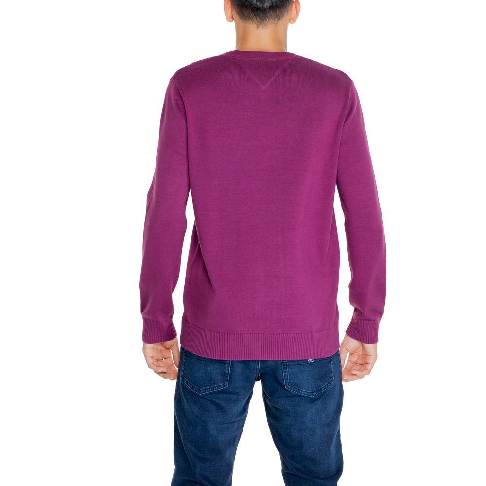 Tommy Hilfiger Jeans Purple Organic Cotton Sweatshirt