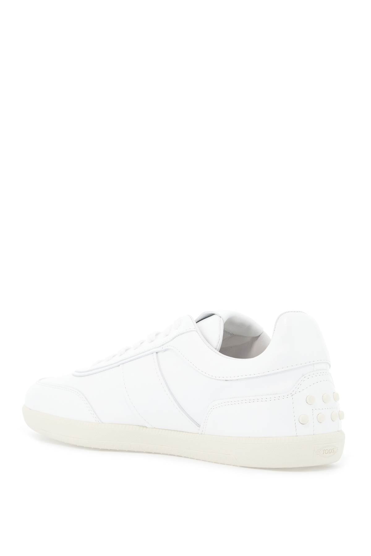 Tod'S leather sneaker tabs with Sneakers Tod'S