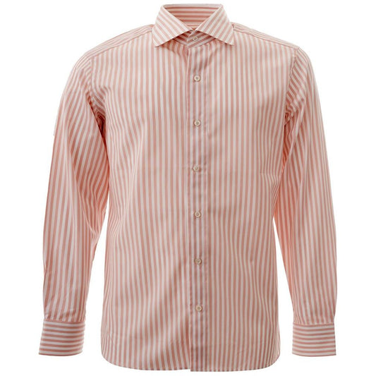 Tom Ford | Pink Striped Regular Fit Shirt  | McRichard Designer Brands