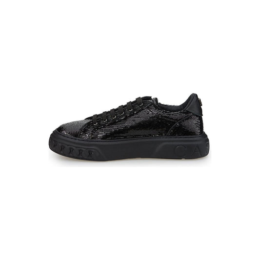 Casadei | Black Sequins Off-Road Sneakers | McRichard Designer Brands