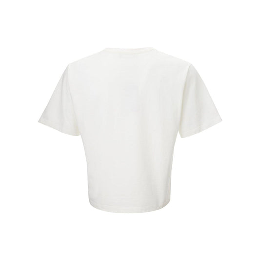 Dolce & Gabbana | White Cotton T-Shirt with Logo | McRichard Designer Brands