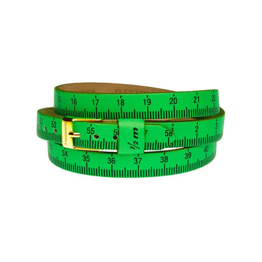 Il MEZZOMETRO Mod. FLUO - Bracciale in pelle/leather bracelet Bracelet IL MEZZOMETRO