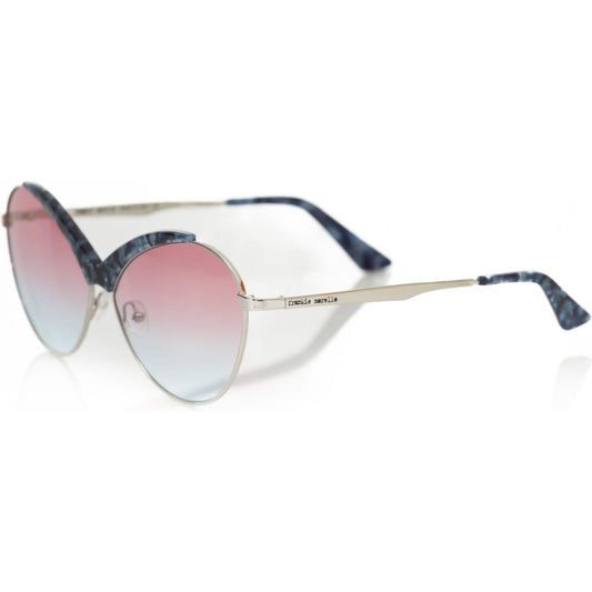 Frankie Morello | Blue Metallic Fibre Sunglasses - McRichard Designer Brands